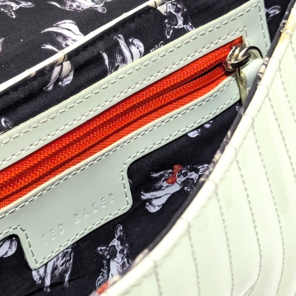 Ted Baker | Cross Body | Adjustable Strap | Enameled Closure | Pastel | - Picture 8 of 11